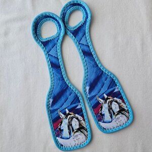 Art of Riding Neoprene Luggage Tags (pair) | NWT